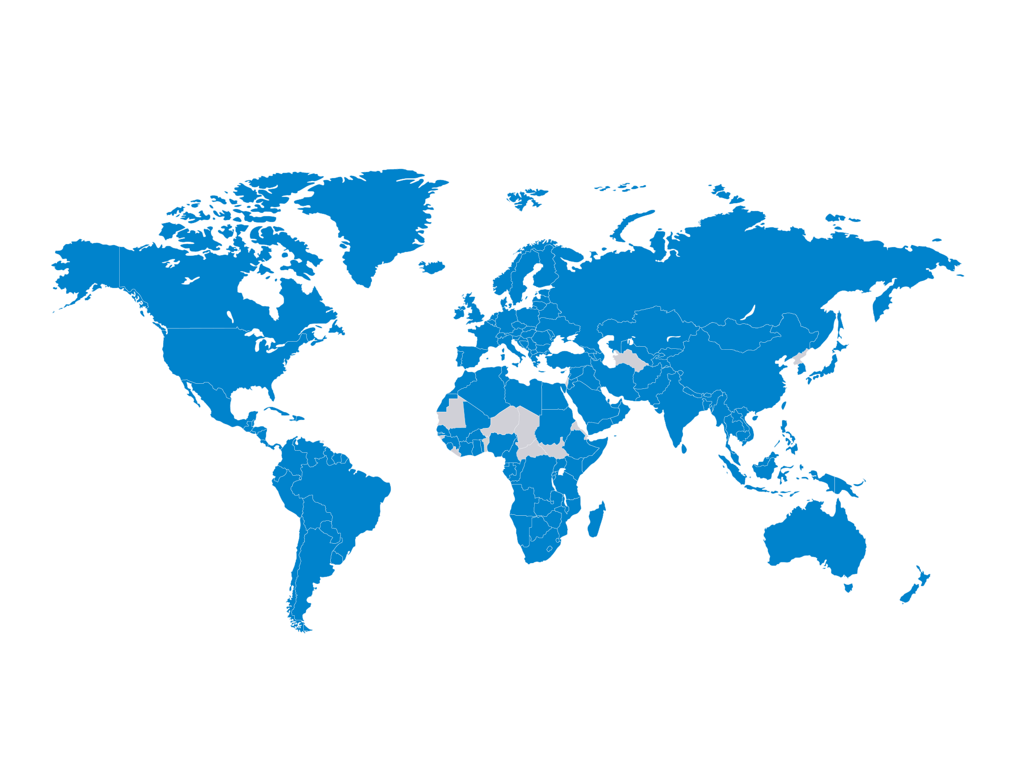 Trimble Connect User Map